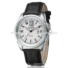 Montre de mode chinoise, montres de quartz de luxe, montres en cuir pour homme